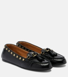 Isabel Marant Faxel studded leather loafers