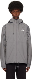 The North Face Gray Antora Rain Jacket