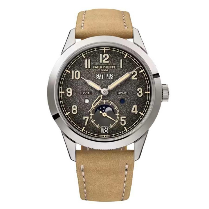 Photo: Patek Philippe Complications Automatic Charcoal Gray Mens Watch 5326G-001