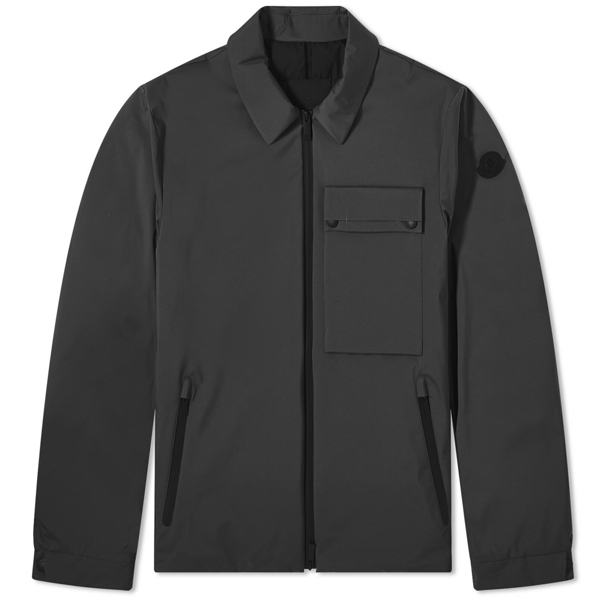 Moncler Men's Tortisse Nylon Overshirt in Black