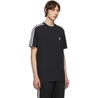 adidas Originals Black and White Lock Up Logo T-Shirt