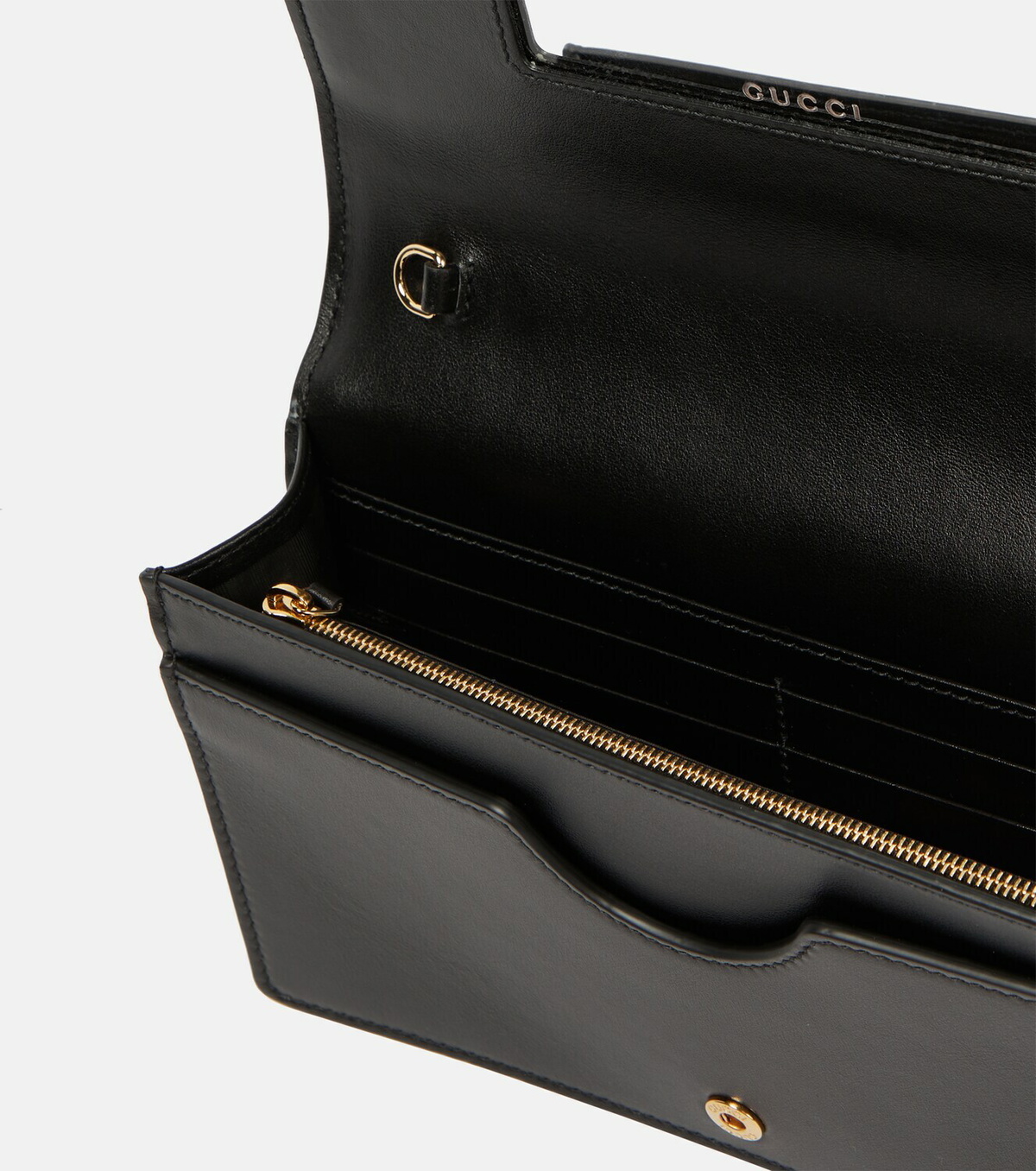 Gucci - GG Matelassé leather chain wallet Gucci