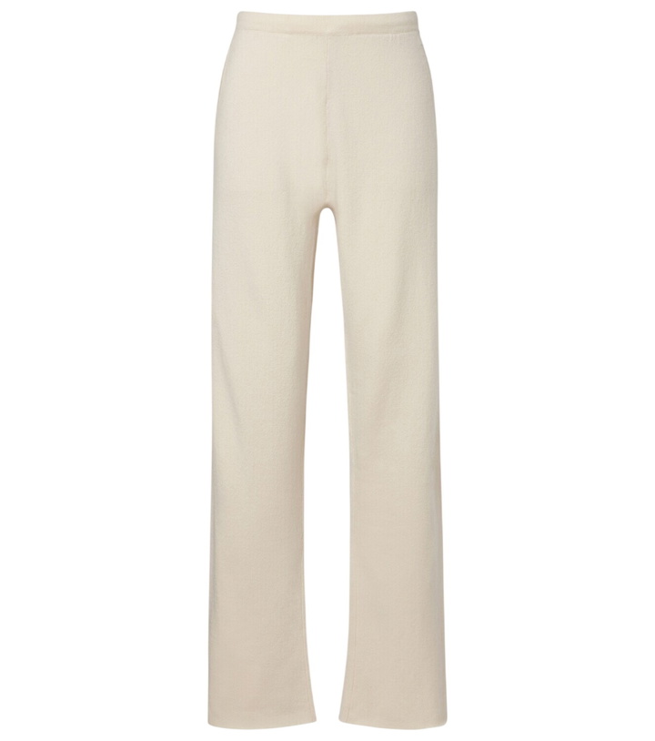 Photo: Extreme Cashmere N°320 Rush cashmere-blend straight pants
