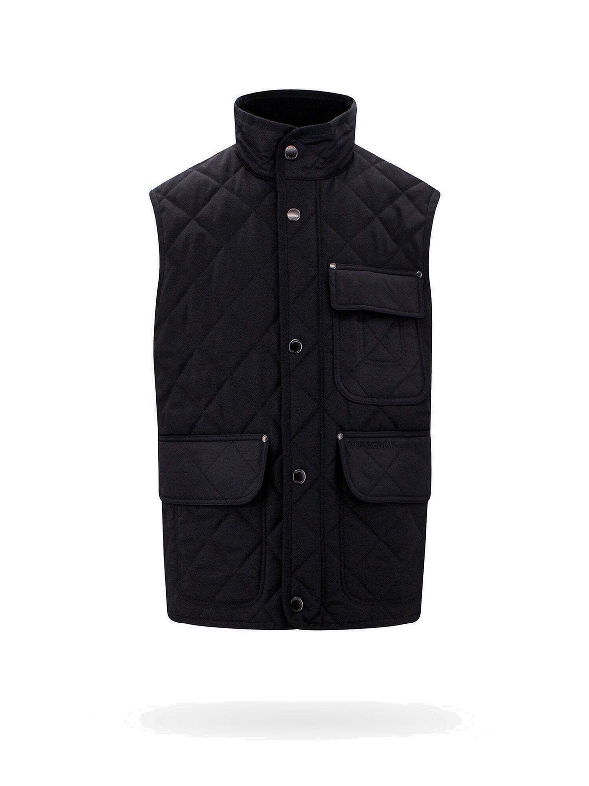 Burberry Jacket Black Mens Burberry