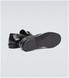 Alexander McQueen Seal Logo leather loafers
