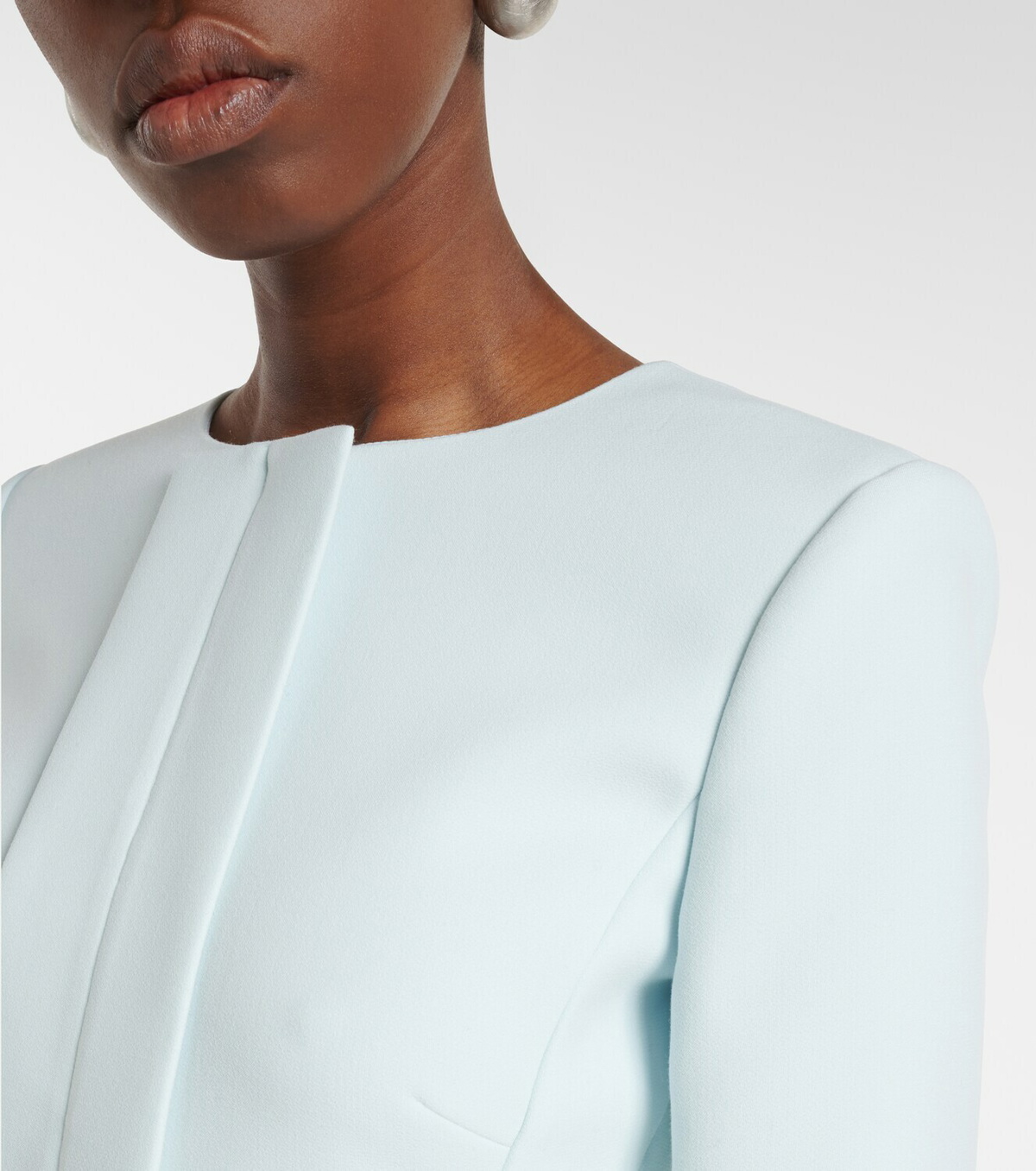 Roland Mouret Peplum crêpe blazer