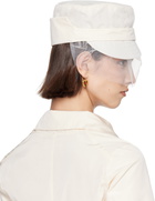 Renaissance Renaissance SSENSE Exclusive Bridal Capsule Satin Hat