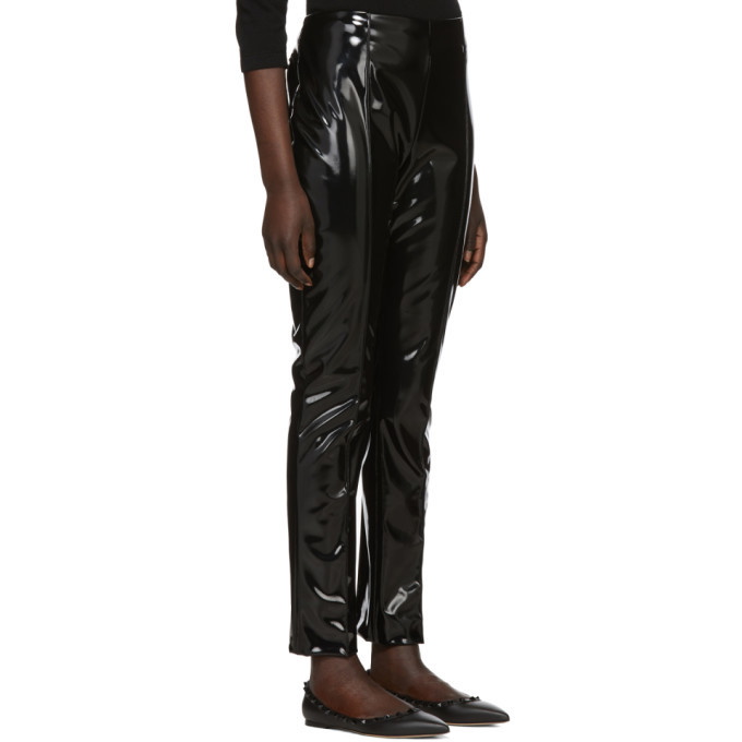Dolce & Gabbana Black Nylon High Waist Skinny Pants – AUMI 4