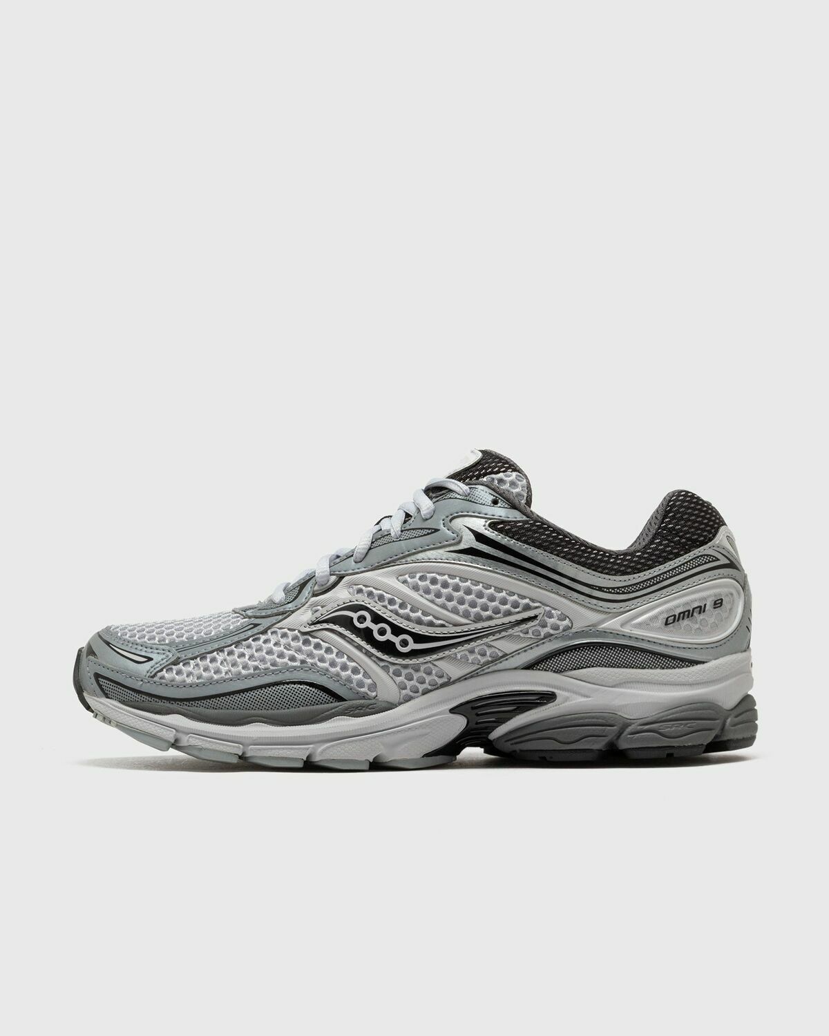 Saucony Originals PROGRID OMNI 9 Grey Mens Lowtop