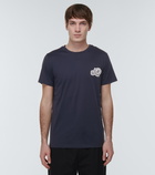 Moncler - Double Logo cotton jersey T-shirt