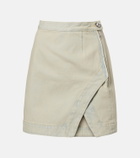 Vivienne Westwood Rita faded denim miniskirt