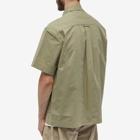 FrizmWORKS Men's Short Sleeve French Work Shirt in Light Khaki