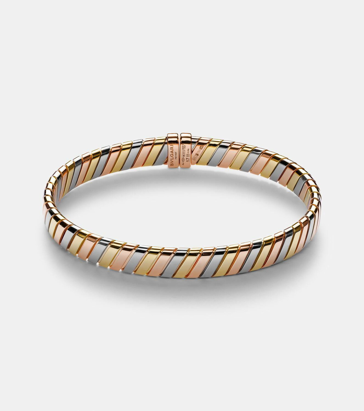 Bvlgari Bvlgari Tubogas 18kt gold bracelet