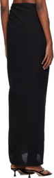 ÉTERNE Black Esme Maxi Cover Up