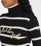 Goldbergh Breton striped turtleneck sweater
