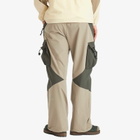 KA_YO_Prototype Men's Parachute Cargo Trousers in Nougat