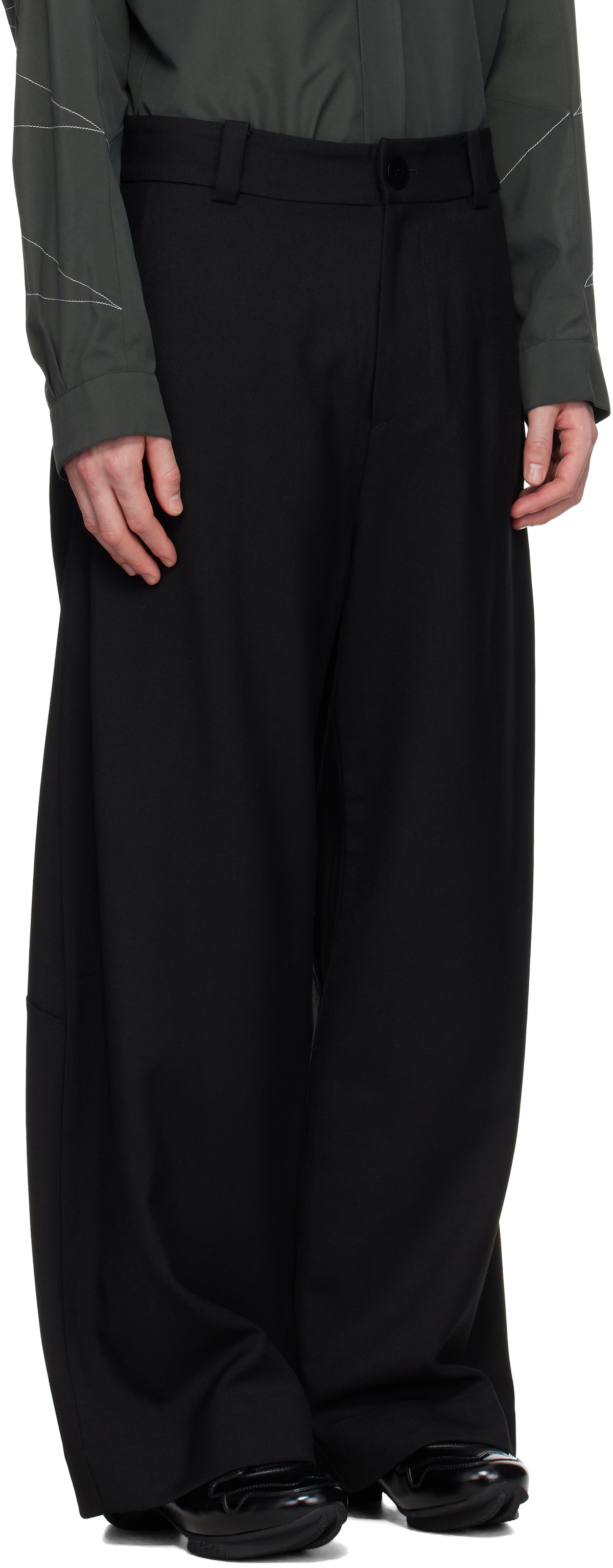 pet-tree-kor Black Erosion Trousers