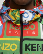 Kenzo Label Packable Anorak Multi - Mens - Half Zips|Windbreaker