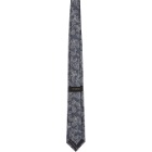 Ermenegildo Zegna Blue Silk Brit Style Tie