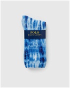 Polo Ralph Lauren Terry Dye Crew Sock Single Blue - Mens - Socks