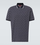 Gucci GG cotton piquet jacquard polo shirt