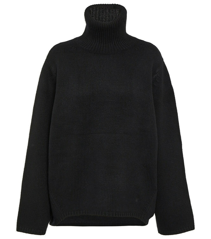 Photo: Toteme Wool and cashmere turtleneck sweater