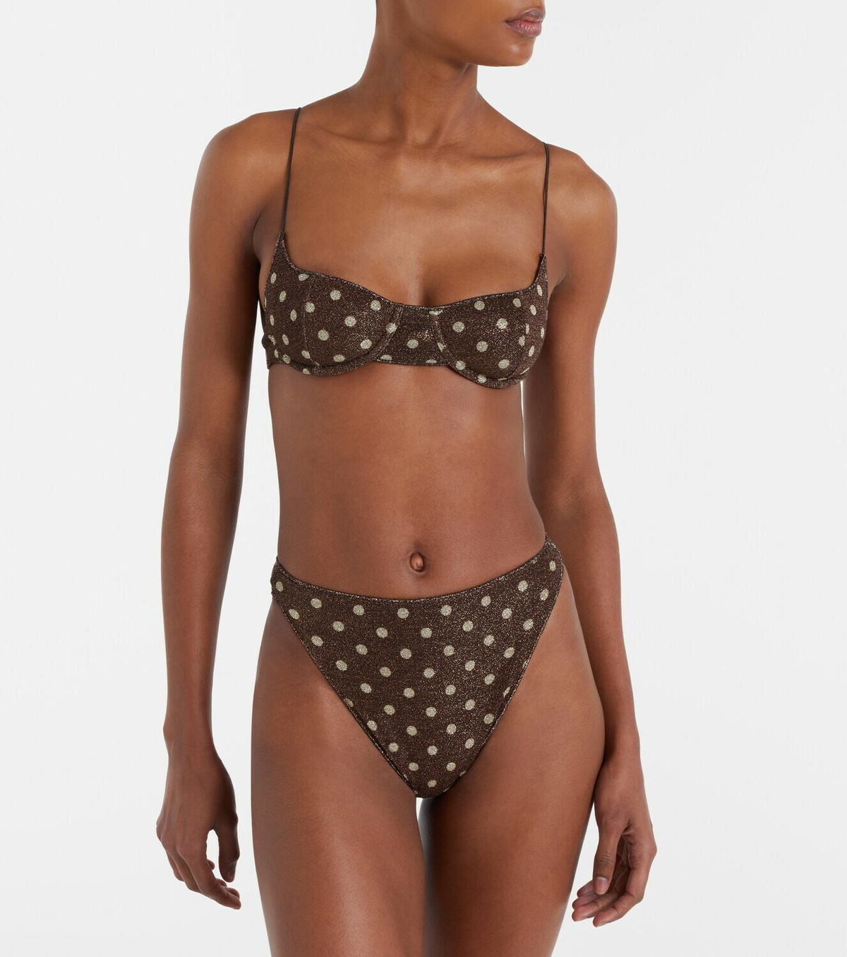 Oséree Lumière polka-dot bikini