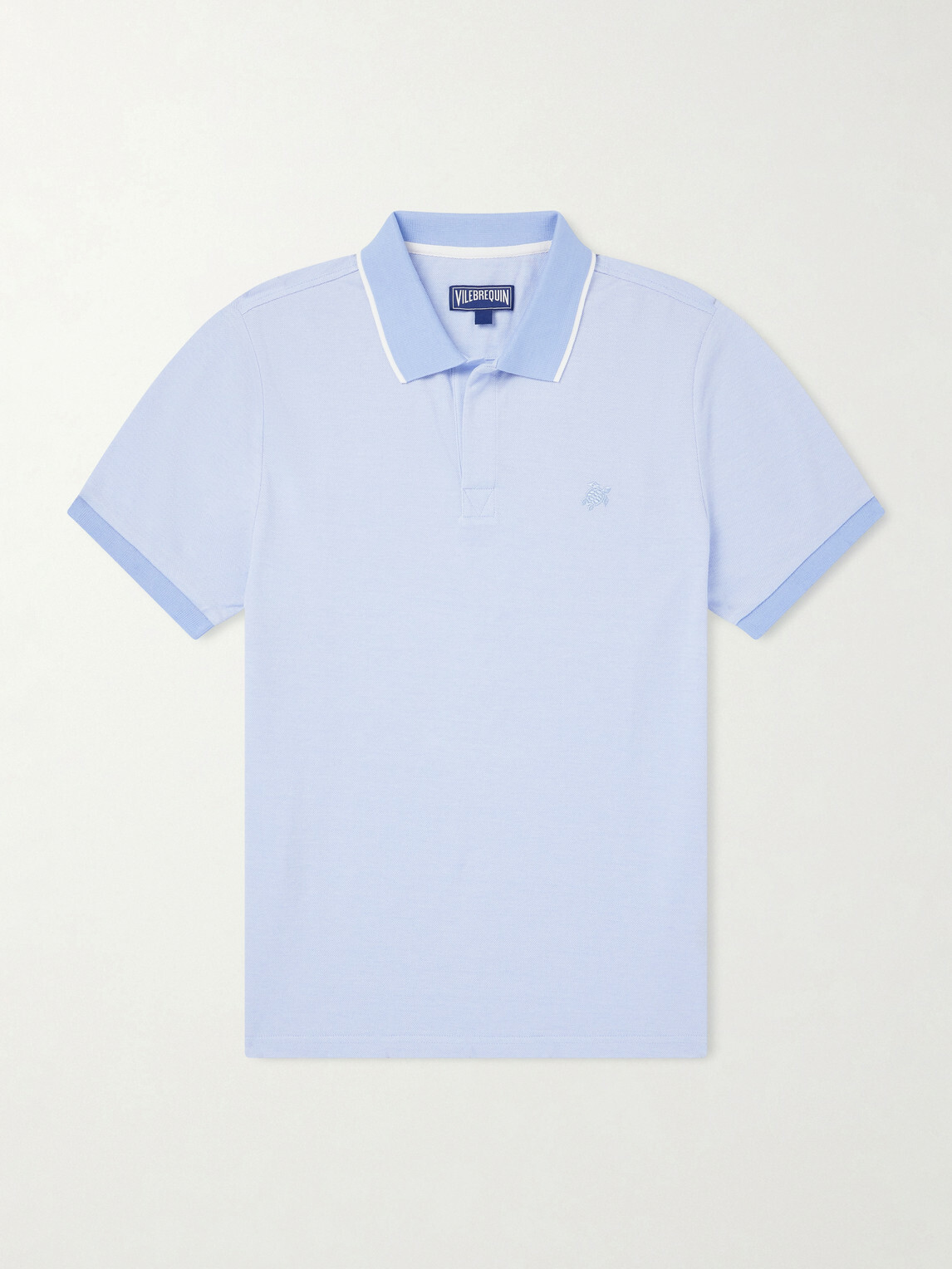 Vilebrequin - Palatin Cotton-Piqué Polo Shirt - Blue