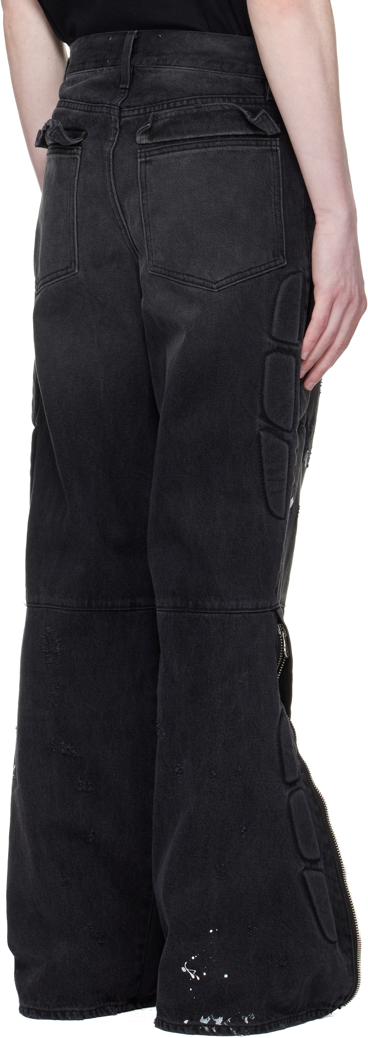 Satoshi Nakamoto Black Enduro Jeans