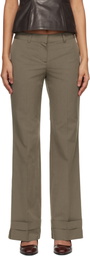 OUR LEGACY Khaki Hip Trousers