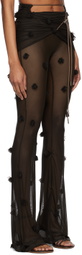 Jacquemus Brown Le Raphia 'Le Pantalon Espelho' Leggings