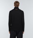 Zegna - Cashmere-blend half-zip sweater