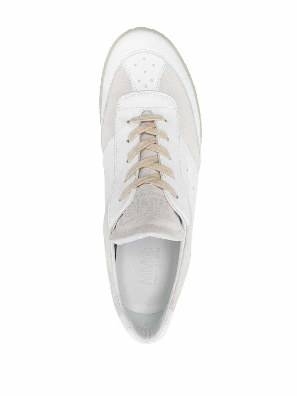 MM6 MAISON MARGIELA - Leather Sneakers MM6 Maison Margiela