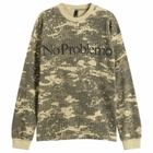 No Problemo Forest Waffle LS T-Shirt in Sand