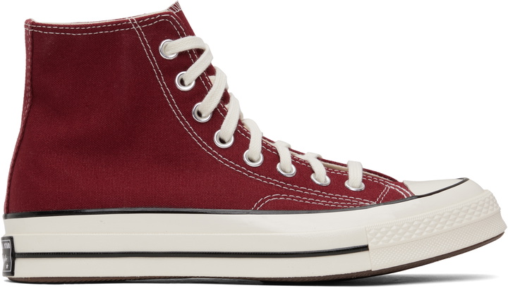 Photo: Converse Red Chuck 70 High Top Sneakers