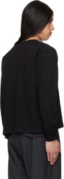 mfpen Black Relaxed LS T-shirt