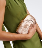 Roger Vivier Rose Vivier satin clutch