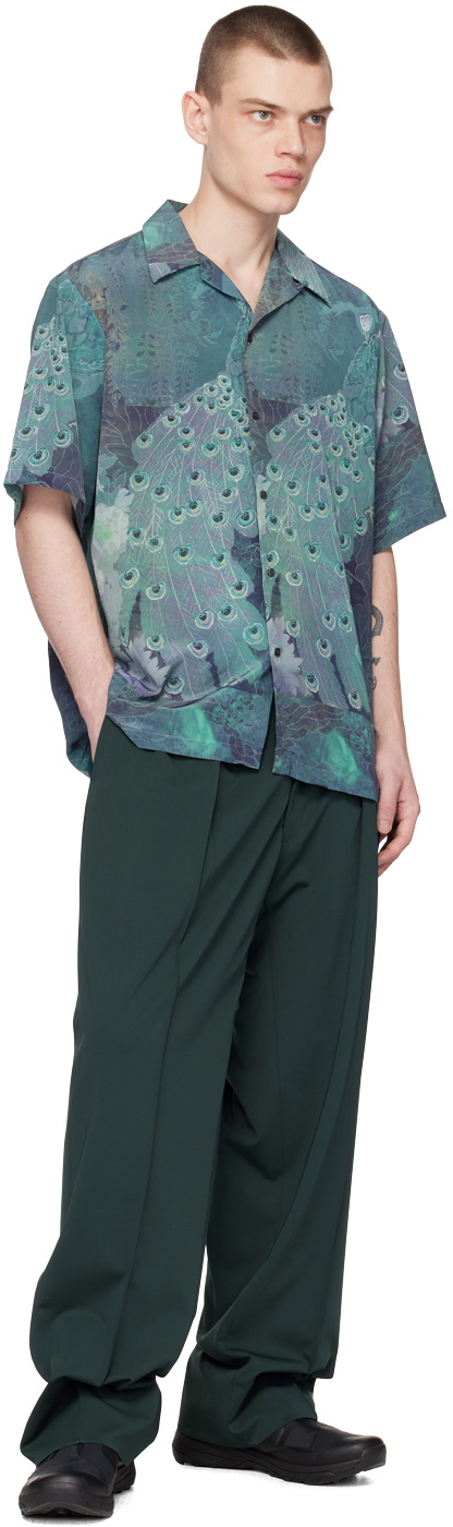 RAINMAKER KYOTO Blue Button-Down Shirt RAINMAKER KYOTO
