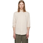 Polo Ralph Lauren Beige Jersey Knit Long Sleeve Sport Shirt