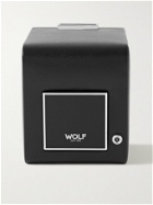 WOLF - Roadster Full-Grain Vegan Leather Single Watch Winder - Black