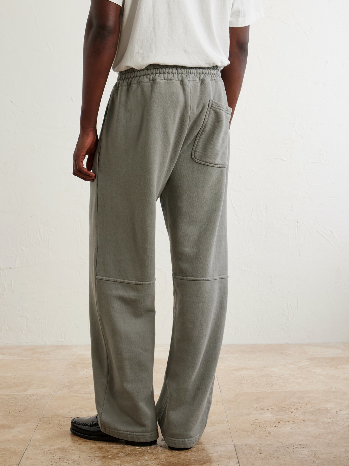 Cherry Los Angeles - Cotton-Fleece Drawstring Sweatpants - Gray