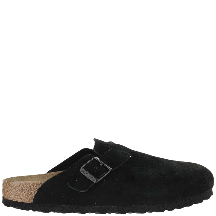 Photo: Birkenstock Boston Suede Mules