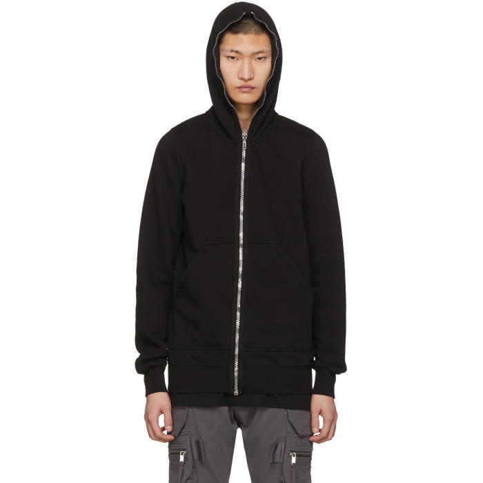 Photo: Rick Owens Drkshdw Black Gimp Hoodie 