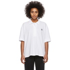 adidas Originals White Oversized Polo