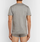 Zimmerli - Mélange Sea Island Cotton-Jersey T-Shirt - Men - Gray