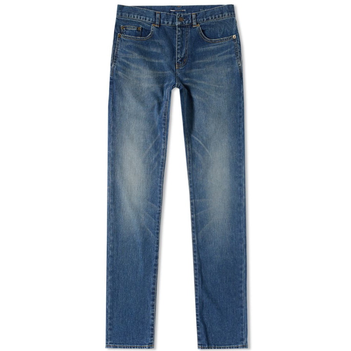 Photo: Saint Laurent Low Rise Skinny Jean