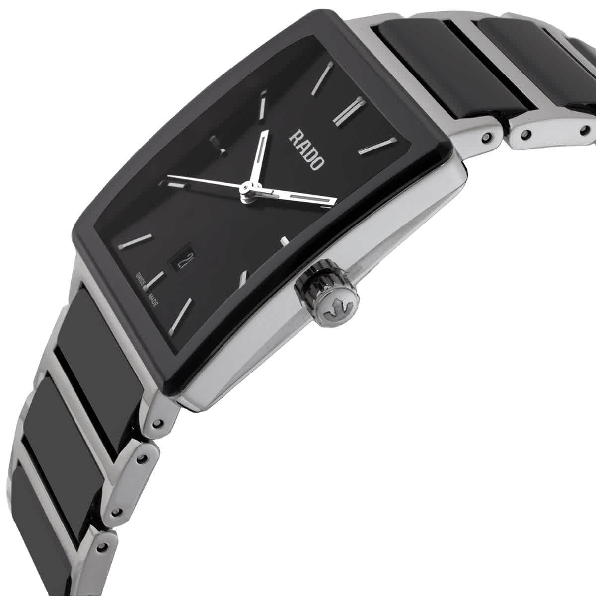 Rado Integral Quartz Black Dial Watch R20255162