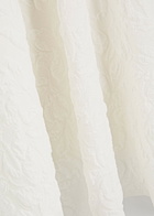 High Party Floral-jacquard Stretch-jersey Midi Dress White