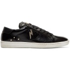 Saint Laurent Black Flame and Matches Sneakers