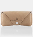Brunello Cucinelli Sartorial Sunset square sunglasses